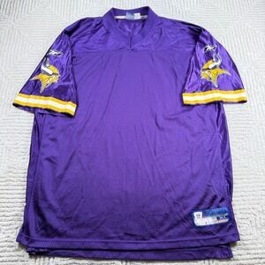 Reebok Minnesota Vikings Blank Jersey Mens XL Purple NFL VTG Y2K 00s Street